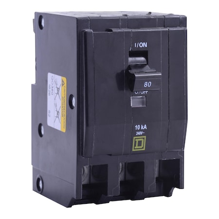Square D Miniature Circuit Breaker, QO Series, 100A, 3 Pole, 120/240V AC, 10kA at 120/240V AC QO3100CP