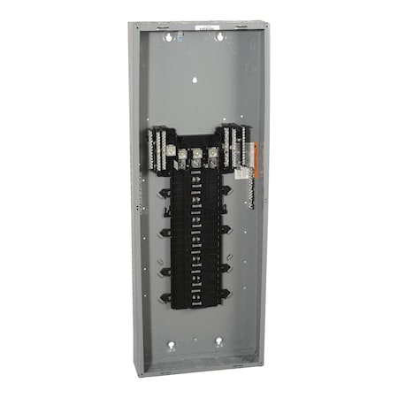 Square D Load Center, QO, 42 Spaces, 225A, 120/240V AC, Main Lug, 3 Phase QO342ML2