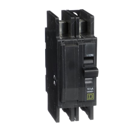 Square D Miniature Circuit Breaker, QO Series, 40A, 2 Pole, 120/240V AC, 10kA at 120/240V AC QOUR240