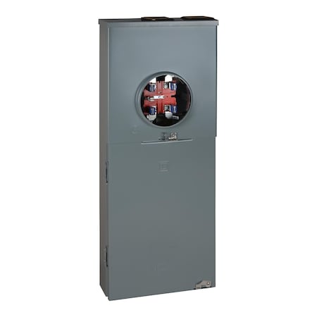 Square D Meter Main, RC, 8 Spaces, 100A, Main Lug, 1 Phase RC816F100CH