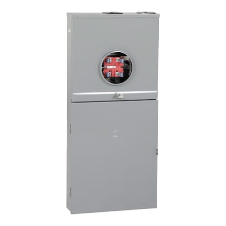 Square D Meter main, 200 A, 22 kA, 8 SP, 16 CCT,  RC816F200S