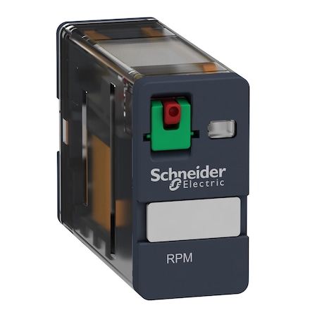 Schneider Electric Power plug-in relay, 15 A, 1 CO, 230 V A, 230V AC Coil Volts, 1 C/O RPM11P7