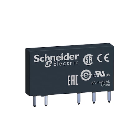 Schneider Electric PCB, Socket, Plug-In Relay, 6 A, Pin RSL1AB4ED