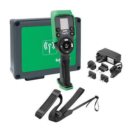 Schneider Electric Harmony eXLhoist, standard, XARS8D18H system with charger, shoulder belt, cable USB/RJ45 and config software XARSK8D18H
