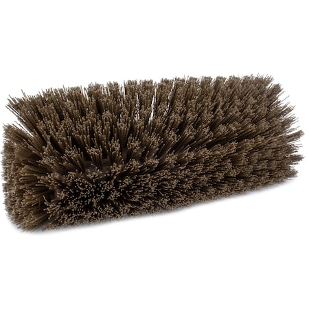 Sparta 6 in W Multi-Level Floor Scrub Brush, Brown, Polypropylene 40422EC01