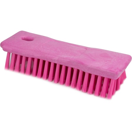 Sparta 2.5 in W Hand Scrub Brush, Pink, Polypropylene 42024EC26