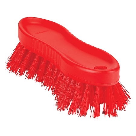 Colorcore ColorCore Stiff Hand Scrub Brush, Red 358814