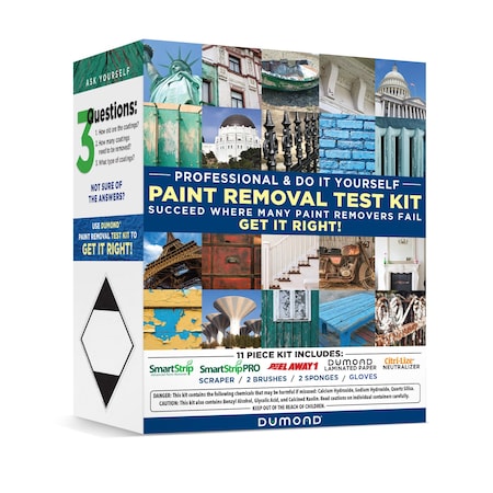 DUMOND Complete Paint Removal Test Patch Kit TPK01