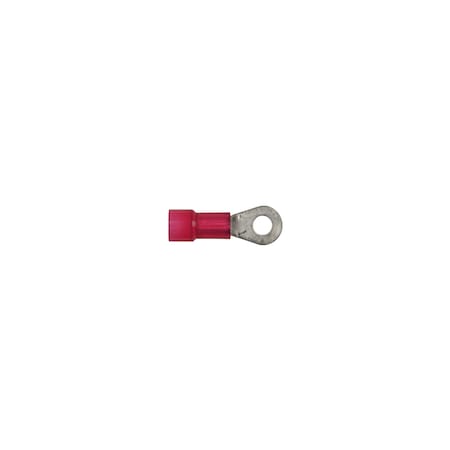 Disco Red Nyln 22-18 Wire Terminal No 6 Stud Size Ring Type PK25 3603PK