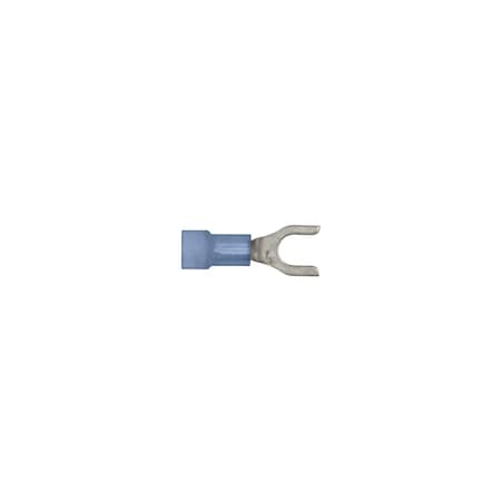 Disco Blue Nyln 16-14 WireTerminal No 10 Stud Size Spade Type PK25 3625PK
