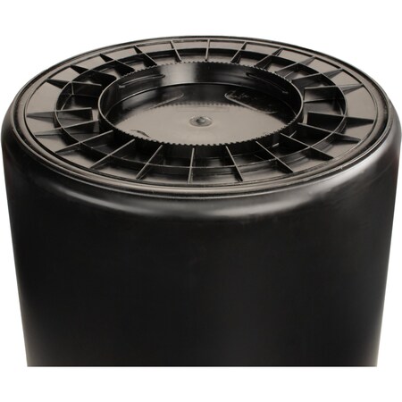 Bronco Trash Can, 55 gal Bronco Rnd Trsh Can Blk 84105503