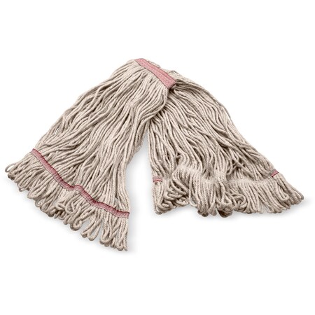 Carlisle Foodservice Anti-Microbial Mop, Looped-End, Natural, 369325M00 369325M00
