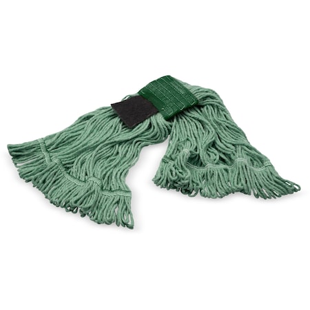 Carlisle Foodservice Looped End Mop, Green Band, 369418S09 369418S09
