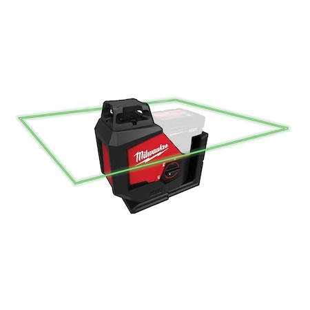Milwaukee Tool M12 Green 360-Degree Single Plane Laser (Tool Only) 3631-20