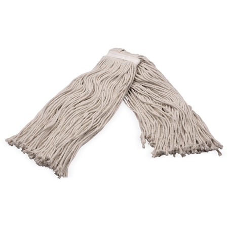 Carlisle Foodservice Cut-End Mop Head, 24 oz Dry Wt, Full Weight Cut End, 369724B00 369724B00