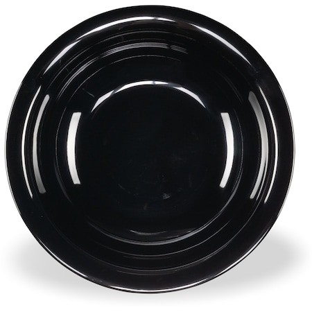 Carlisle Foodservice Melamine Rimmed Bowl, 16 oz., Blk, PK24 3303203