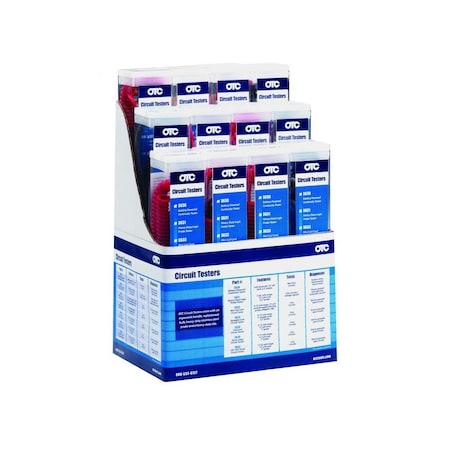 Otc Circuit Tester Display, PK12 3644