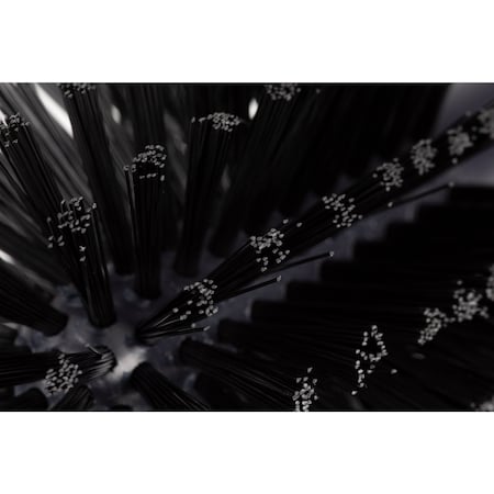 Sparta 4 in W Pipe and Valve Brush, Black, Polypropylene 45004EC03