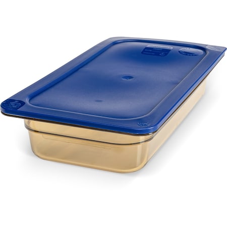 Carlisle Foodservice Food Pan HH, 2.5", DP, 1/3, Amber, PK6 3086013