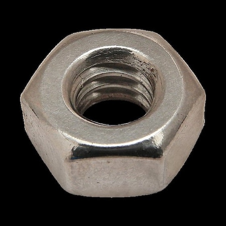 80/20 Hex Nut, 1/4"-20, Stainless Steel, Plain 3656