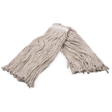 Carlisle Foodservice Cut-End Mop Head, 16 oz Dry Wt, Full Weight Cut End, 369716B00 369716B00