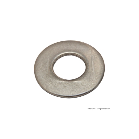 80/20 Flat Washer, For Screw Size 5/16" , Stainless Steel Plain Finish 3659