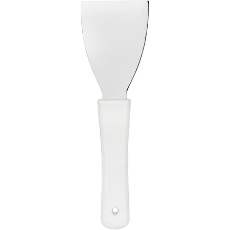 Carlisle Foodservice Steel Handheld Scraper 3", White 40130EC02
