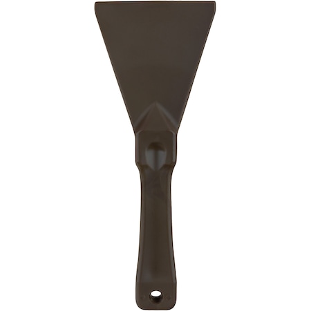 Carlisle Foodservice Plastic Handheld Scraper 3", Brown 40230EC01