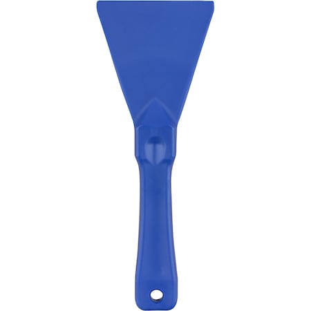 Carlisle Foodservice Plastic Handheld Scraper 3", Blue 40230EC14