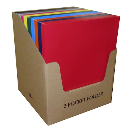 Roaring Spring Pocket Folder Display, 11.75", PK100 36664CS