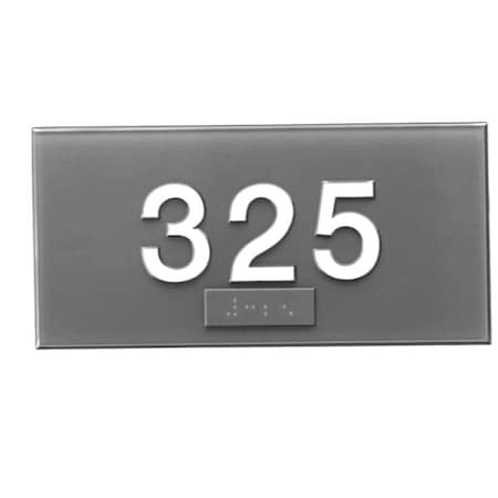 Hager Bright Brass Sign 366RW3 008910