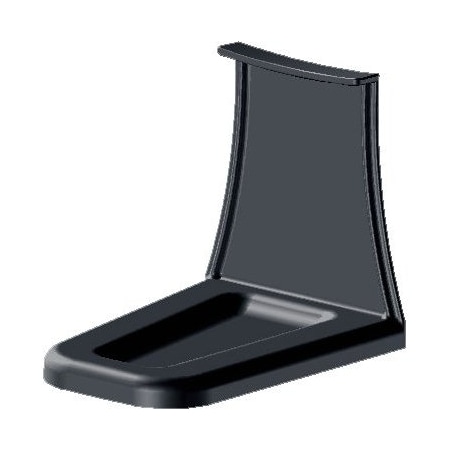 San Jamar Classic Soap Dispenser Drip Tray Black SDTN100BK