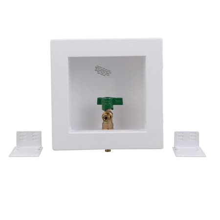 Oatey Ice Maker Box, 1/4 Turn Pex Standard Ll 39158