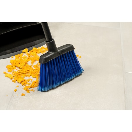 Duo-Sweep Duo-Sweep Flagged Light Industrial Broom Head, 4 in L Bristles, Handle Not Included L Handle 4685314