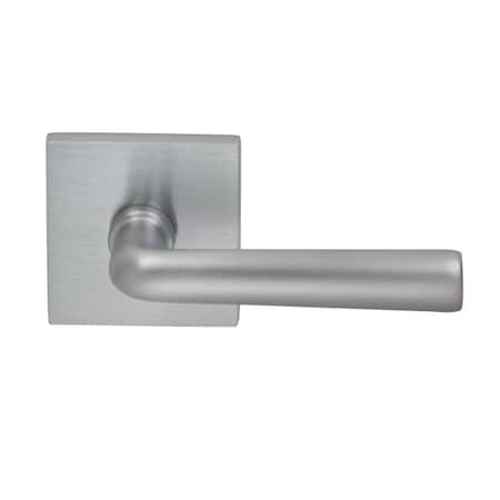 Omnia LVR Square Rose Priv 2-3/4" BS Full Lip 1-3/4" Doors Satin Chrome 368 368S/00CF.PR3