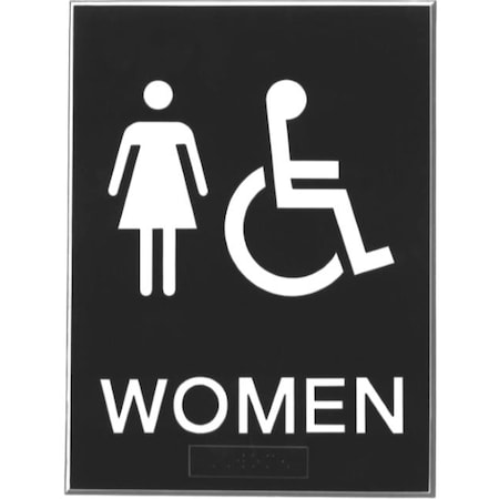 Hager Bright Brass Sign 368WW3 089093