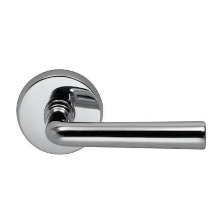 Omnia Lever Privacy 2-3/8" Backset, T Strike, 1-3/4" Door Bright Chrome 368 368/00B.PR2