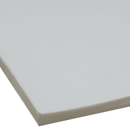 Rubber-Cal Silicone Sheet - 50A Durometer - No Backing - 0.032" Thick x 36" Width x 36" Length - White 36-005W-032