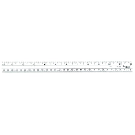 Westcott Rulers, 12"/ 30 cm Flexible Inch/ Metric Ruler Bulk Pack 100/BOX 36-BP