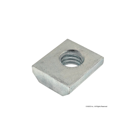 80/20 Inc Zinc 5/16-18 Stand T-Nut Brt Zinc, 15 S 3703