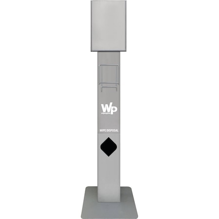 Wipes Plus The Cart Wipe Stand, 14.6 in, Gray 38002