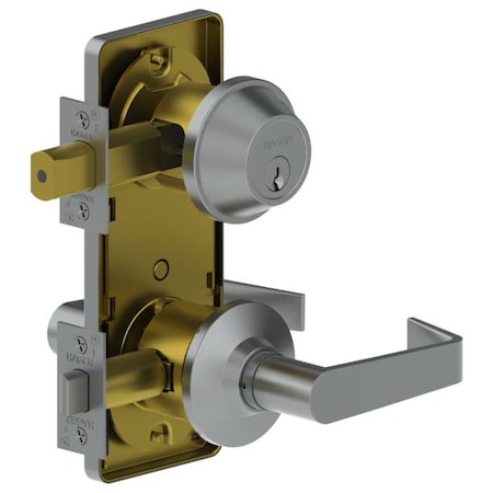 Hager Satin Brass Entry 3710WTN4 3710WTN4