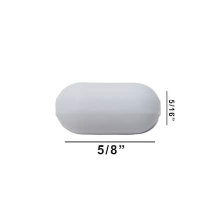 Bel-Art Ptfe Polygon Magnetic Stirring Bar, 5/8X F37120-0058
