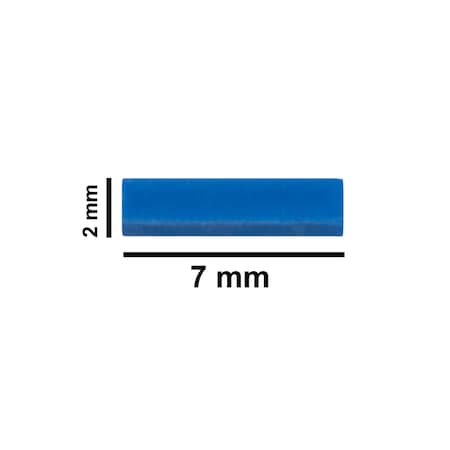 Bel-Art Bel-Art Spinbar Teflon Micro (Flea) Magnetic Stirring Bar: 7x2mm, Blue F37121-0015