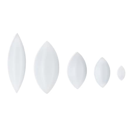 Bel-Art Bel-Art Spinbar Teflon Elliptical Magnetic Stir Bar: 38.1x15.9mm, White F37130-0112