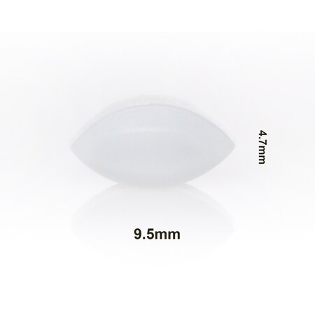 Sp Bel-Art Egg-Shaped Spinbar Stir Bars, 9.5 x 4.7 F37130-0038