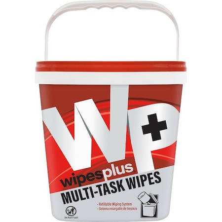 Wipes Plus The Red Square MultiTask Buckets, PK4 38030