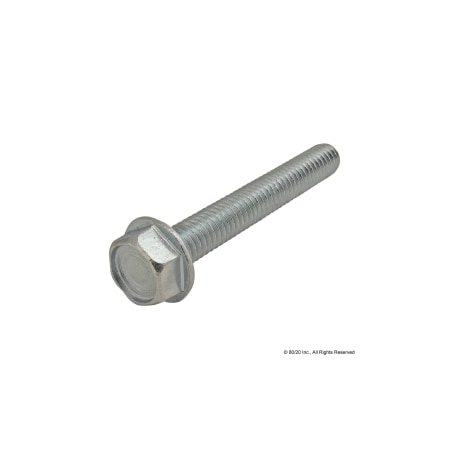 80/20 Flg Hex Head Bolt Brt Znc 5/16-18X2.25" 3754