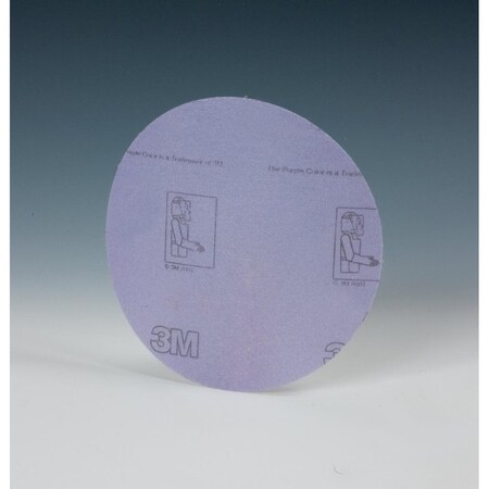 3M Film Disc, 5 in Dia, Aluminum Oxide, P320 Grit, Open Coat Type 7100150135