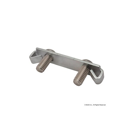 80/20 DoubleEndFastener, Steel, Bright, 1in, 5/8in 3793